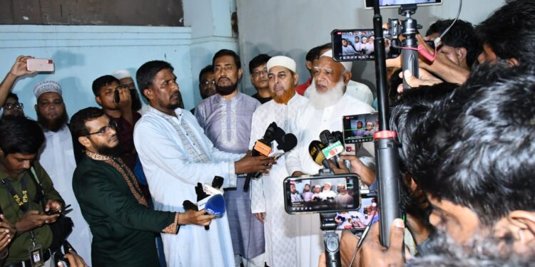 আবদুল্লাহিল আমান আযমীর বাসায় আমীরে জামায়াত