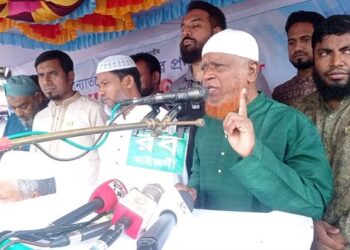 নোয়াখালীতে জামায়াতে ইসলামীর পথসভা রূপ নেয় জনসভায়