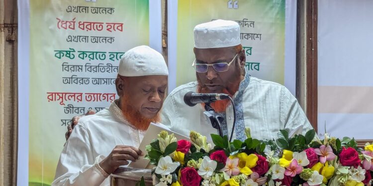 ঢাকা মহানগরী দক্ষিণের নবনির্বাচিত আমীরের শপথ