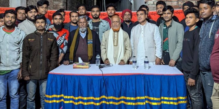 চাঁপাইনবাবগঞ্জে ব্রাইট স্টার ক্লাবের উদ্বোধনী অনুষ্ঠানে নূরুল ইসলাম বুলবুল