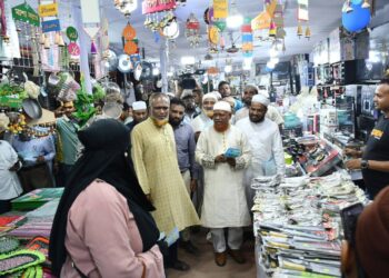 রাজধানীর সবুজবাগ-মুগদা জোনে জামায়াতে ইসলামীর কেন্দ্র ঘোষিত দাওয়াতী গণসংযোগ