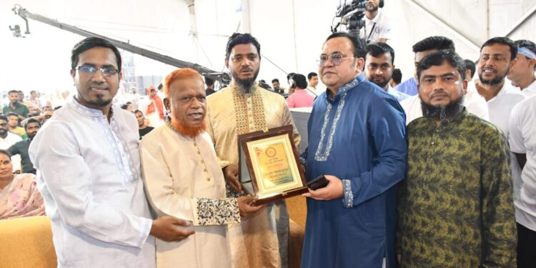 একুশে টিভির রজতজয়ন্তীতে ঢাকা মহানগরী দক্ষিণ জামায়াত নেতৃবৃন্দের শুভেচ্ছা