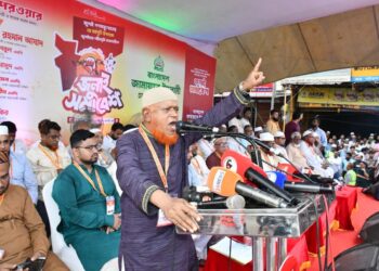 জুলাই গণ-অভ্যুত্থানের দ্বিতীয় বার্ষিকী উপলক্ষে রাজধানীর যাত্রাবাড়ীতে ঐতিহাসিক জনসভা অনুষ্ঠিত