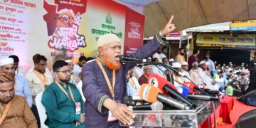জুলাই গণ-অভ্যুত্থানের দ্বিতীয় বার্ষিকী উপলক্ষে রাজধানীর যাত্রাবাড়ীতে ঐতিহাসিক জনসভা অনুষ্ঠিত