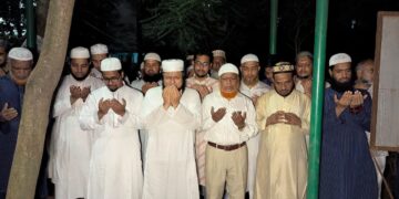 ২৮ অক্টোবরের শহীদ সাইফুল্লাহ মোহাম্মদ মাসুমের পিতার জানাজায় জামায়াত নেতৃবৃন্দের অংশগ্রহণ